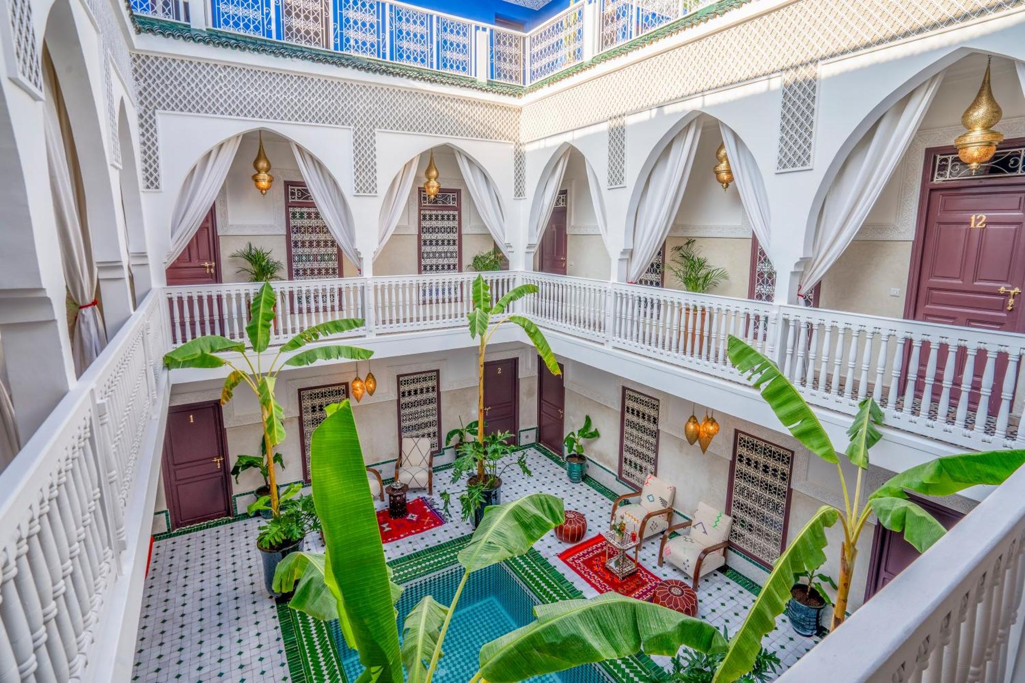 Riad Nuits D'Orient Boutique Hotel & Spa Marrakesch Exterior foto